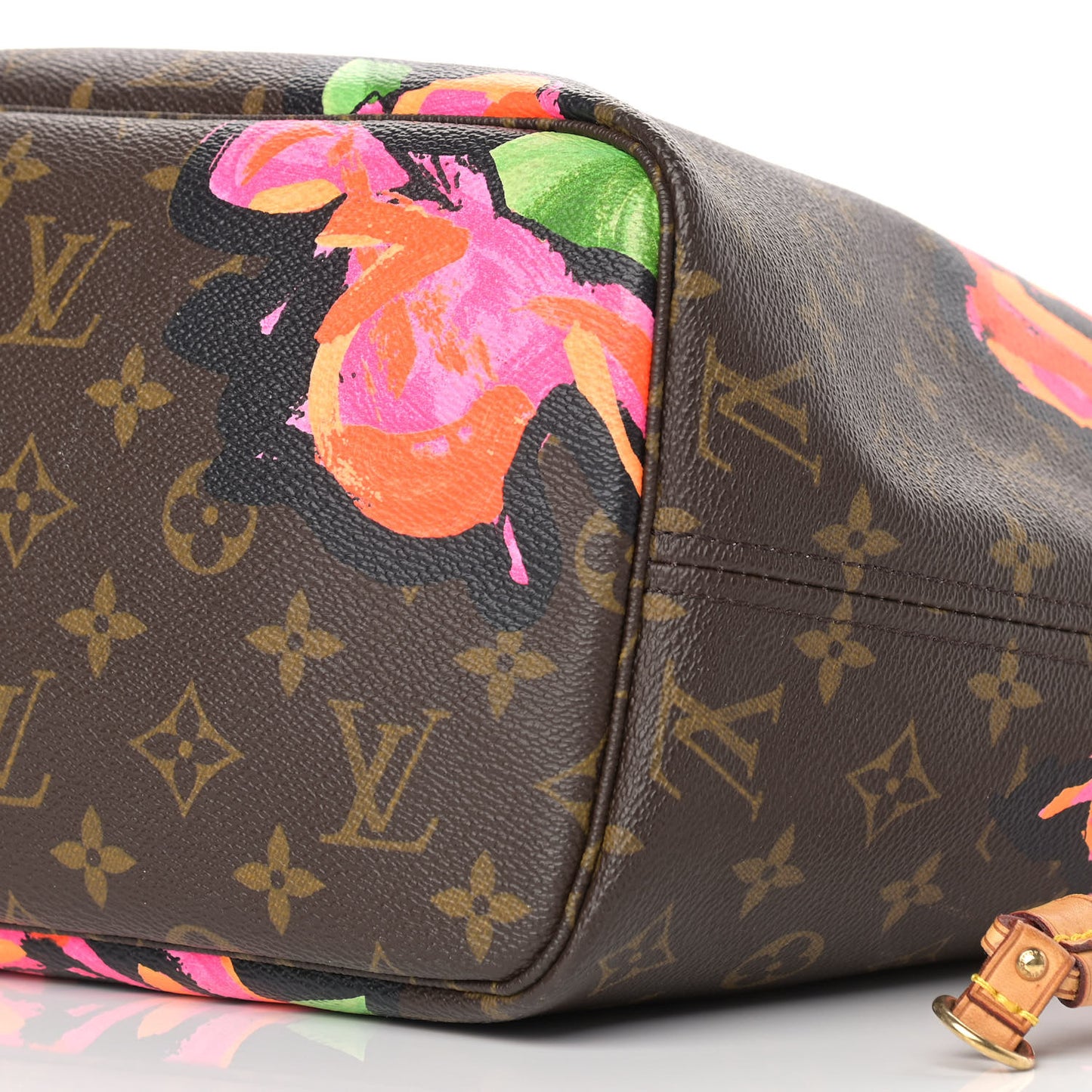Monogram Roses Neverfull MM