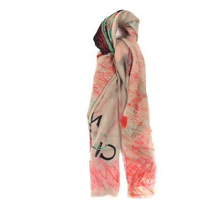 Chanel Cashmere No. 5 Scarf Multicolor 1 of 3