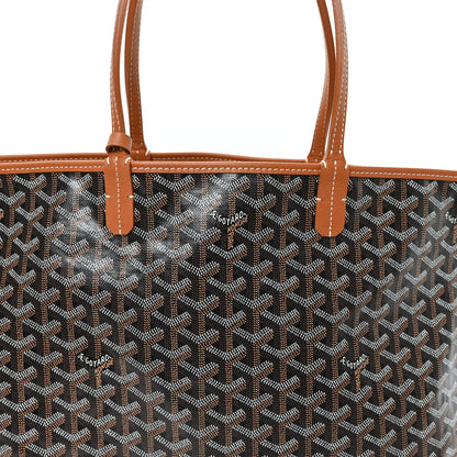 Goyard Goyardine Saint Louis PM Black Gold 8 of 10