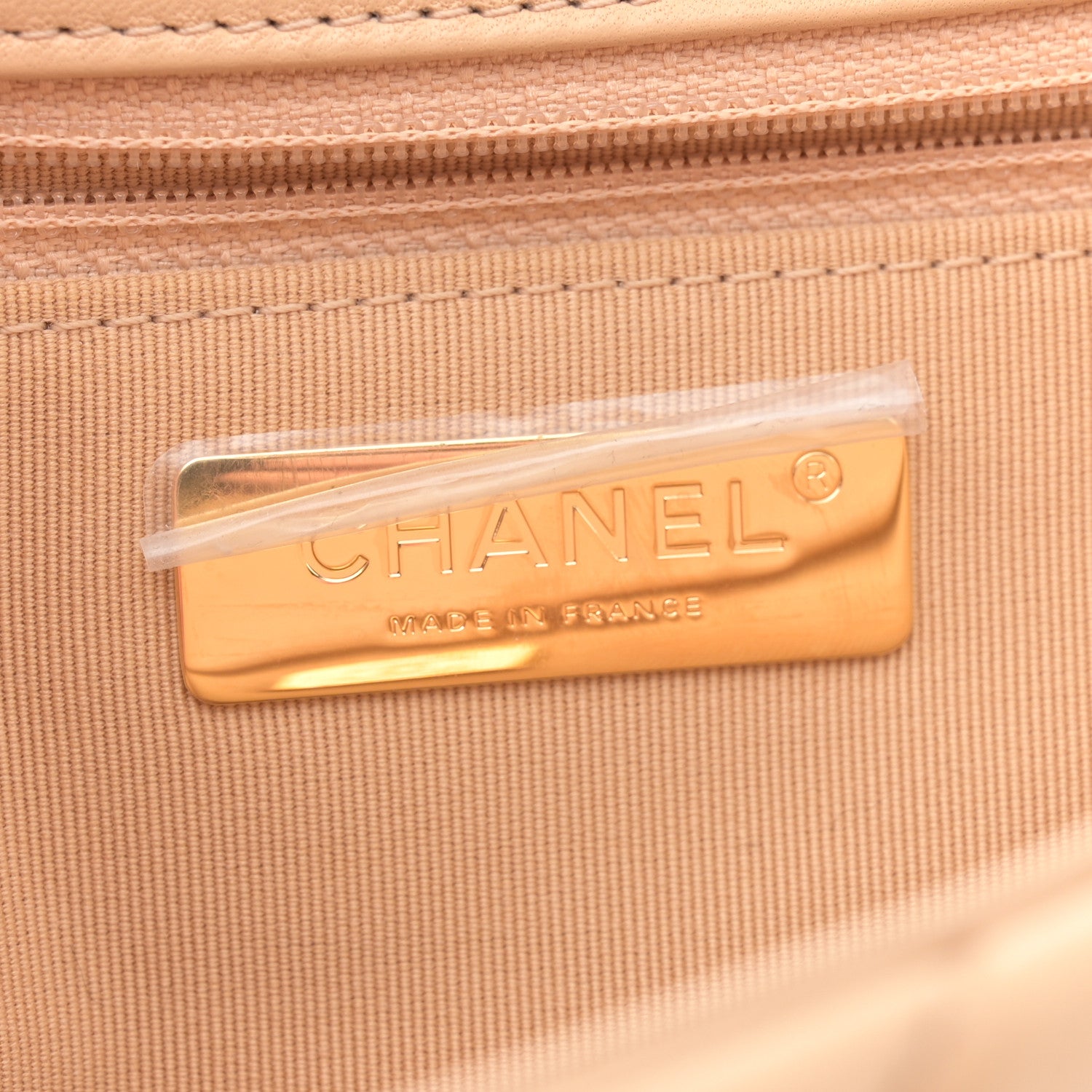 Chanel Lambskin Quilted Medium Chanel 19 Flap Beige 6 of 11