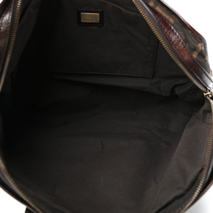 Fendi Zucca Pocket Shoulder Bag Tobacco 5 of 11