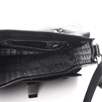Proenza Schouler Lambskin Tiny Fringe Lux PS1 Satchel Black 4 of 9