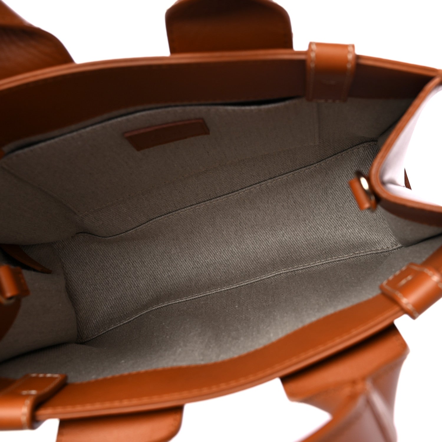 Chloe Calfskin Small Woody Tote Caramel 5 of 12