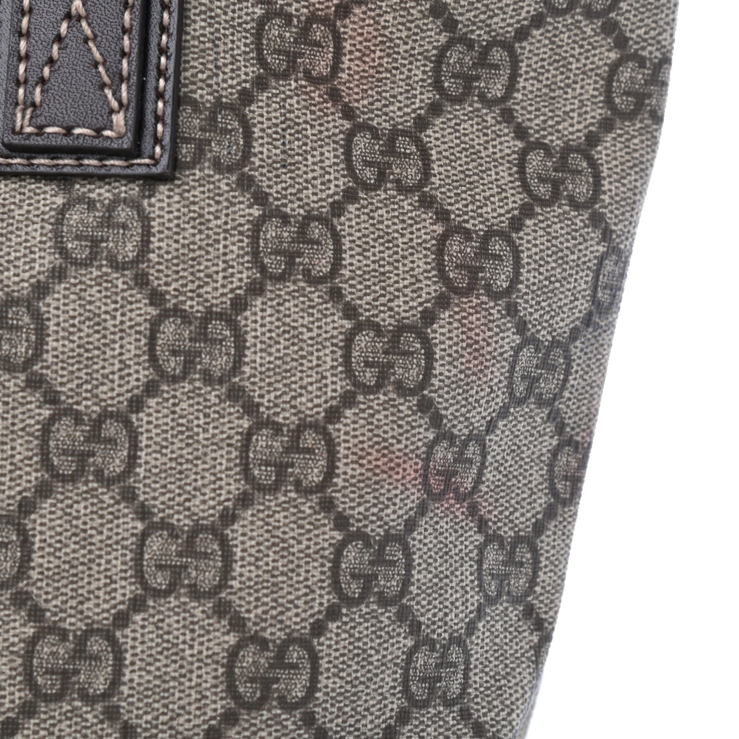 Gucci GG Supreme Monogram Small Joy Tote Dark Brown 8 of 9