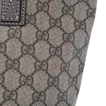 Gucci GG Supreme Monogram Small Joy Tote Dark Brown 8 of 9