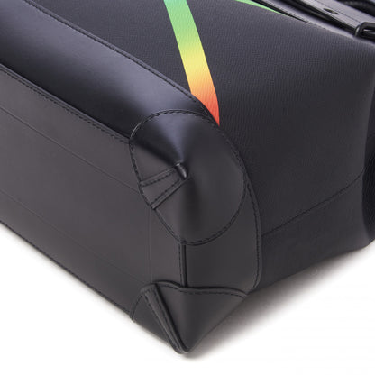 Louis Vuitton Taiga Rainbow Steamer PM Black 5 of 9