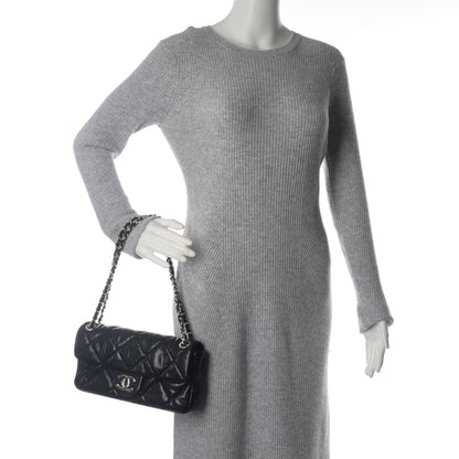 Chanel Glazed Caviar Quilted Small Nature Flap Bag Black 2 of 7