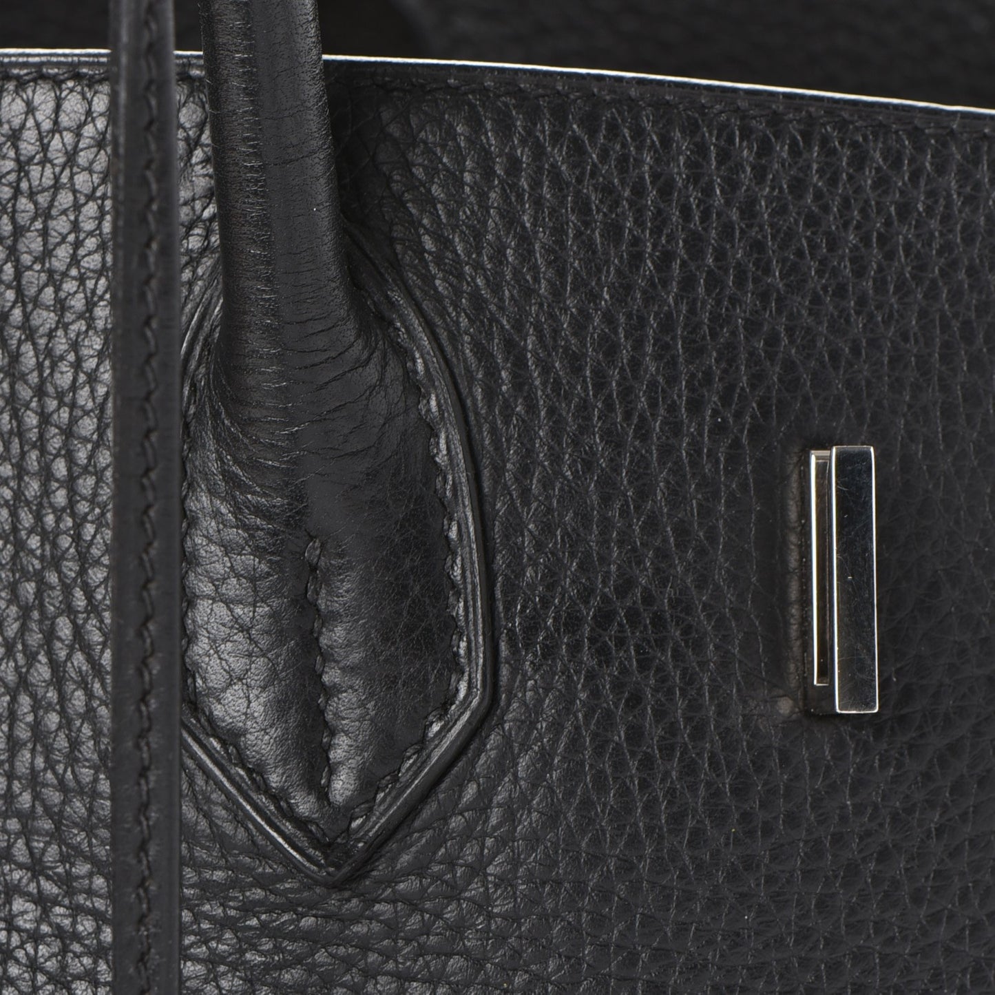Taurillon Clemence Birkin 35 Black