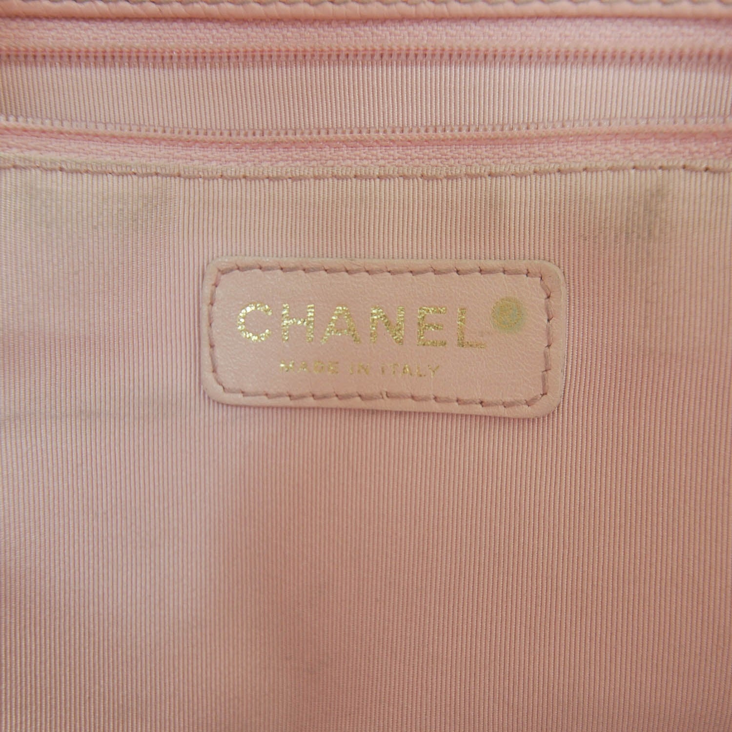 Chanel Caviar Cerf Shopper Tote Pink 8 of 8
