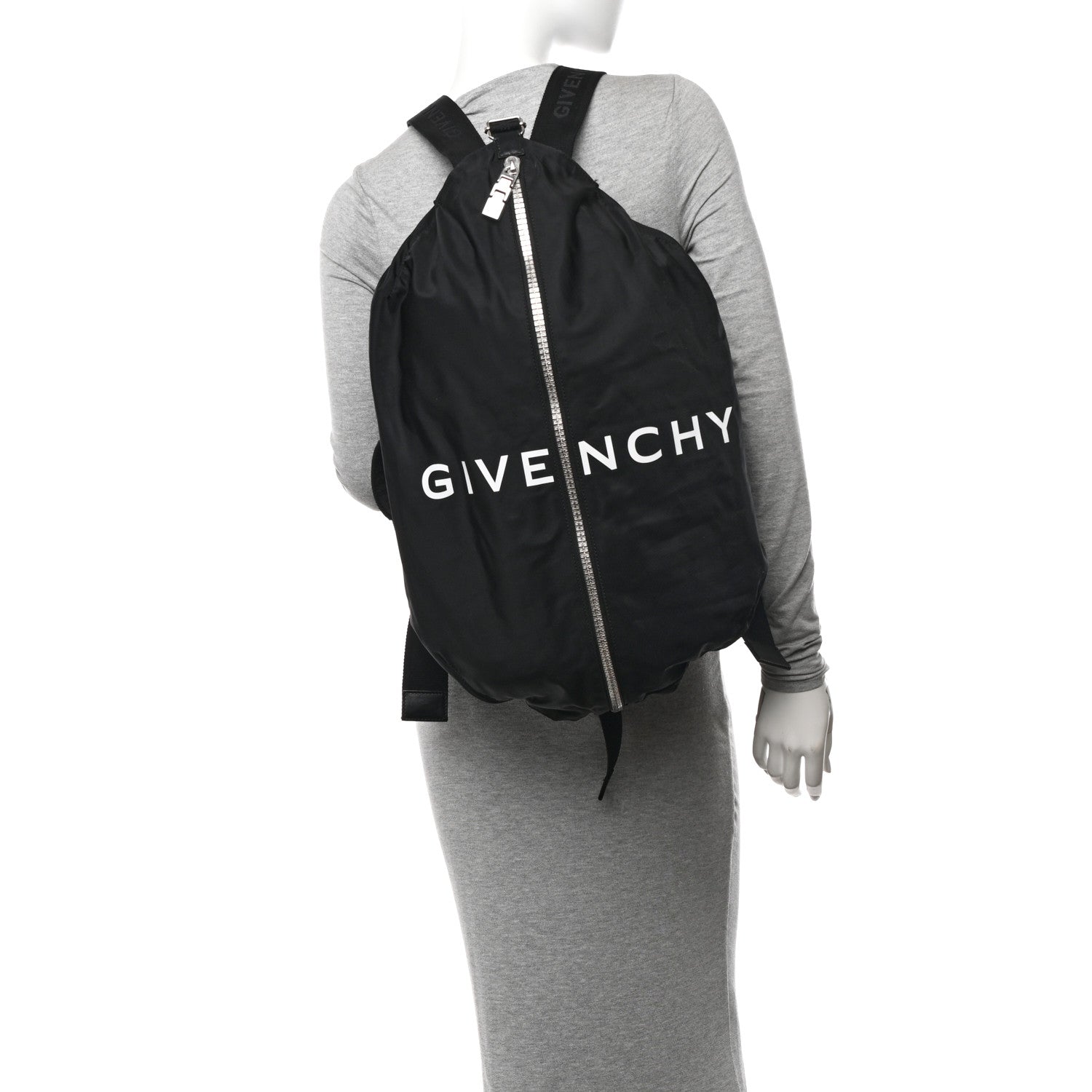 Givenchy Nylon G-Zip Duffle Backpack Black 2 of 11