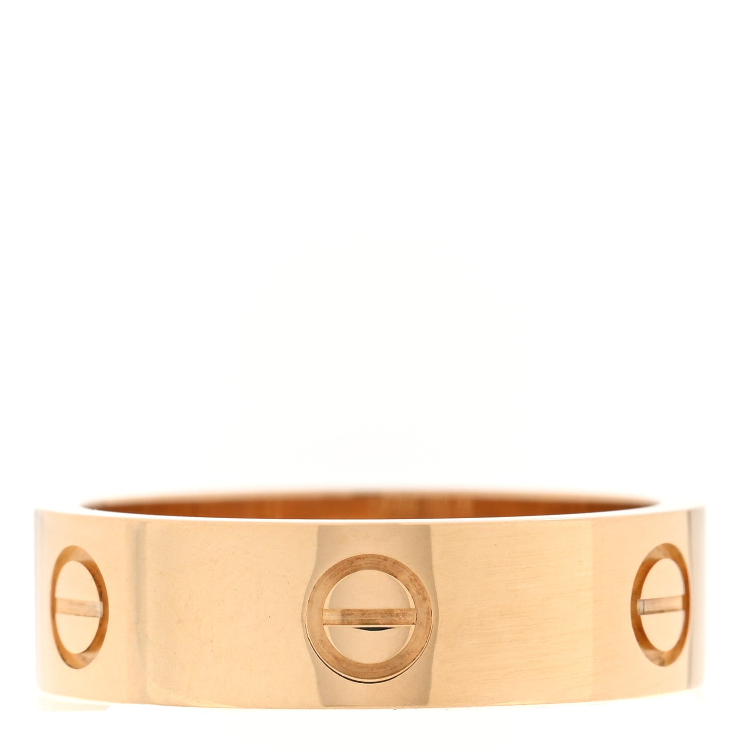 Cartier 18K Yellow Gold 5.5mm LOVE Ring 58 8.5 3 of 4