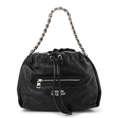 Alexander McQueen Calfskin Medium Bundle Black 1 of 10