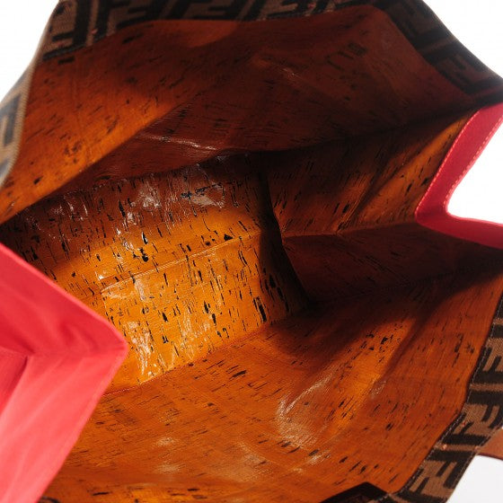 Nylon Zucca Shopping Tote Red