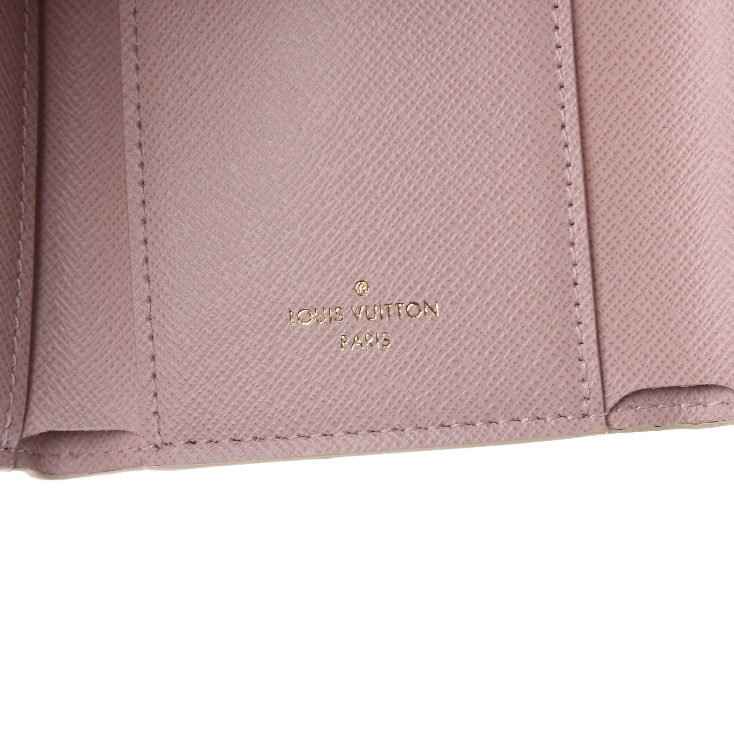 Louis Vuitton Damier Azur Victorine Wallet Rose Ballerine 5 of 5