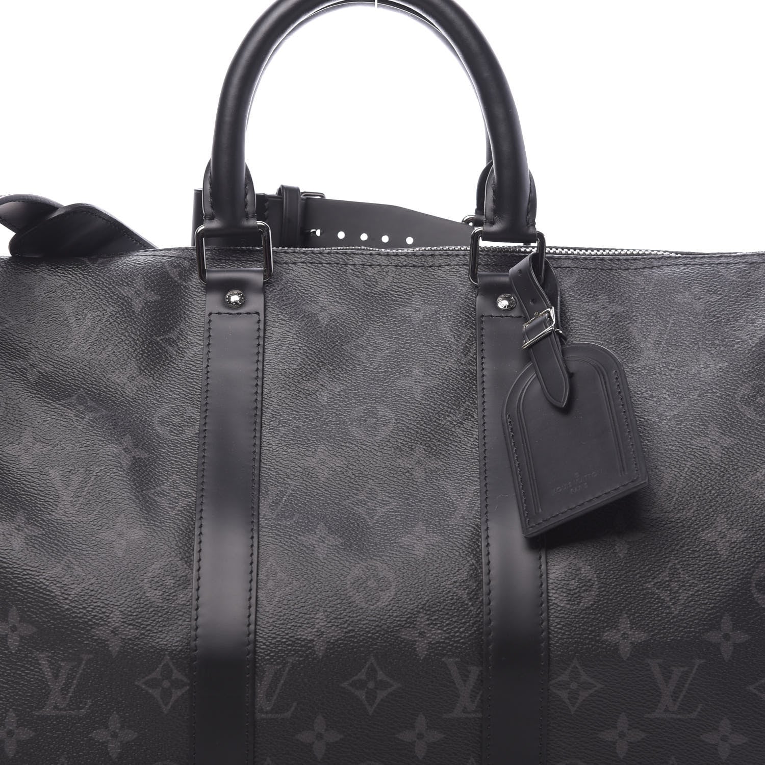Louis Vuitton Monogram Eclipse Keepall Bandouliere 45 7 of 10