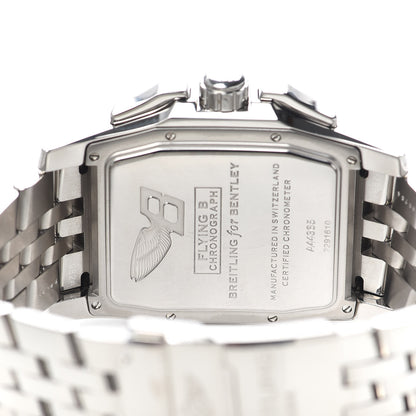 Breitling Stainless Steel Mother of Pearl 39mm Bentley Flying B Chronograph Automatic Watch Brown A44365 4 of 6