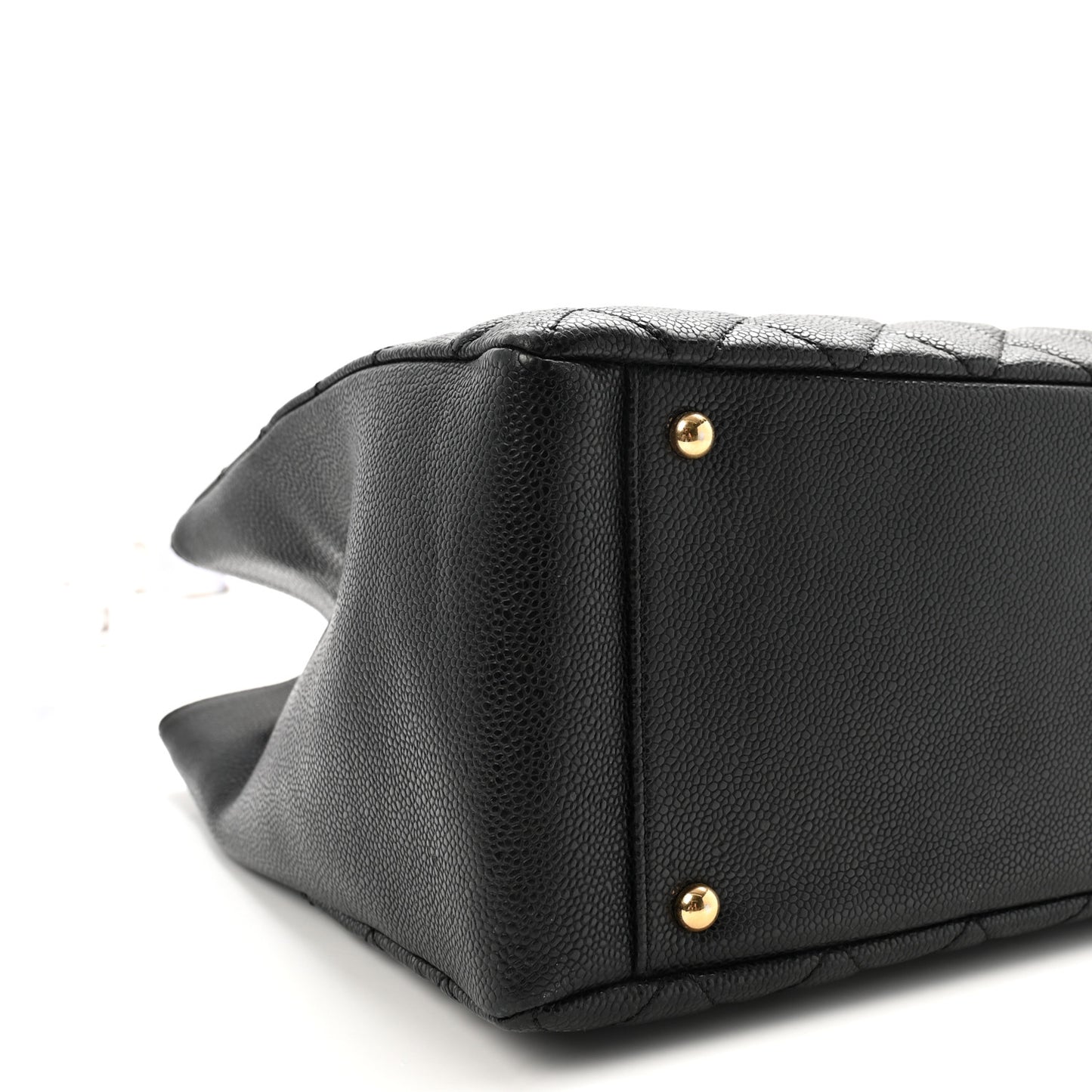 Caviar Quilted XL Grand Shopping Tote GST Black