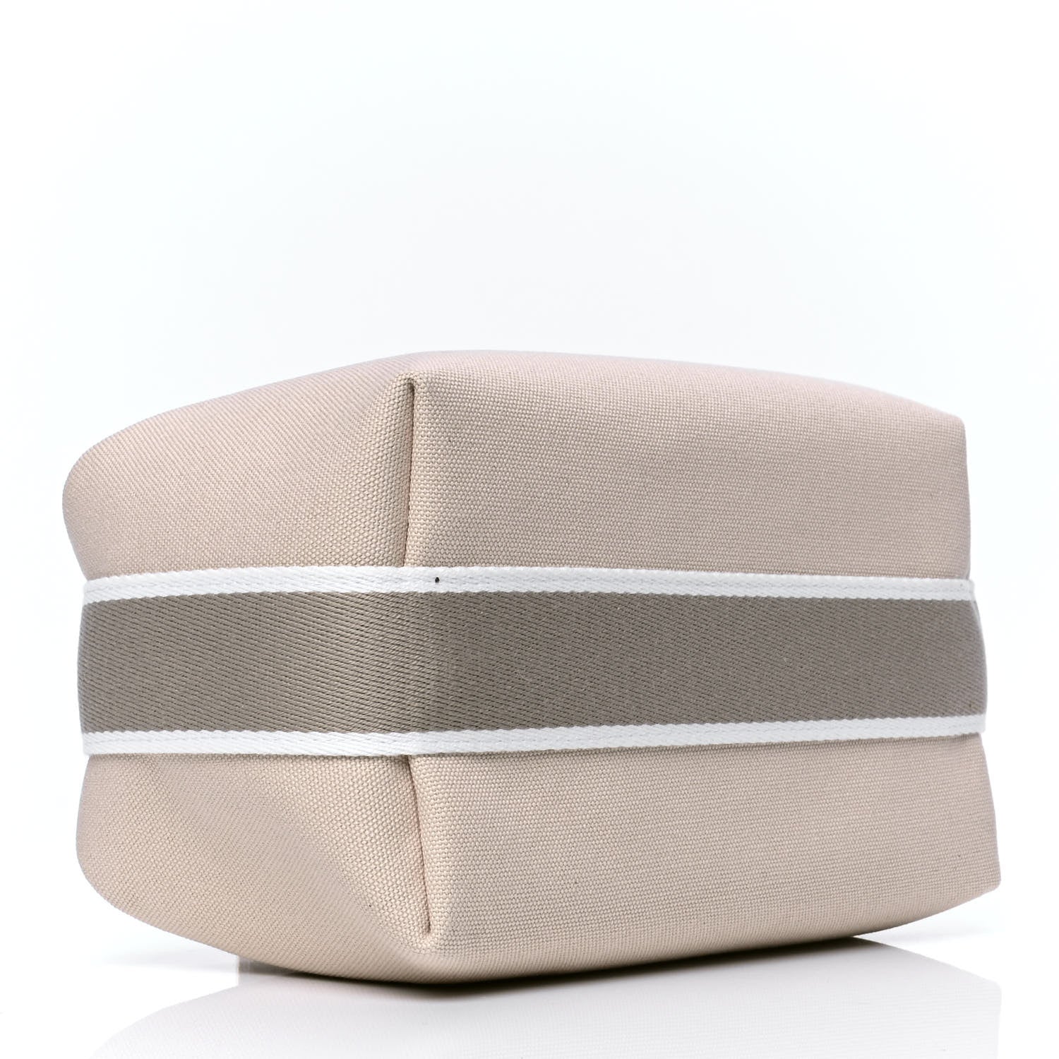 Hermes Canvas Small Bride-A-Brac Pouch Natural 3 of 4