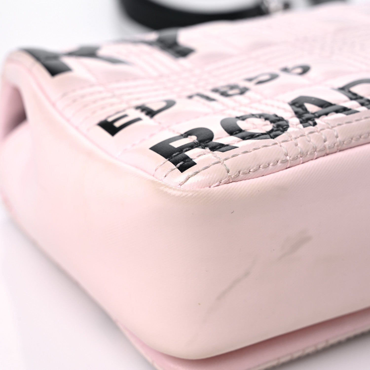 Burberry Patent Quilted Horseferry Print Small Lola Bag Pink 9 of 17