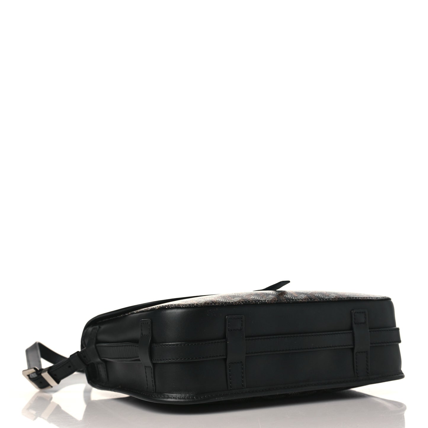 Goyardine Belvedere II MM Messenger Bag Black