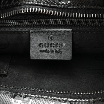 Gucci Imprime Monogram Small Flat Messenger Bag Black 6 of 11