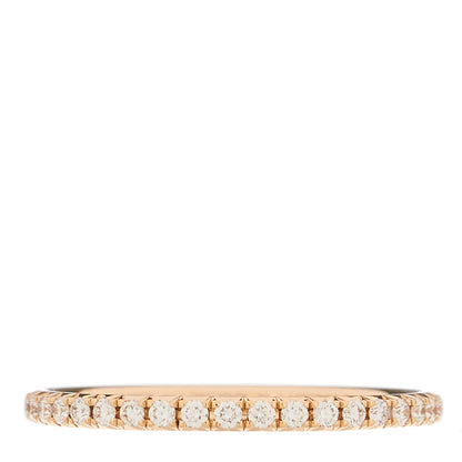 Tiffany 18K Rose Gold Diamond .34ctw Soleste Full Eternity Band Ring 47 4.25 3 of 4