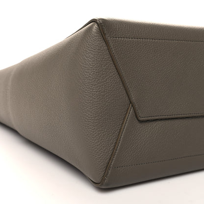 Celine Soft Grained Calfskin Sangle Bucket Bag Taupe 8 of 9