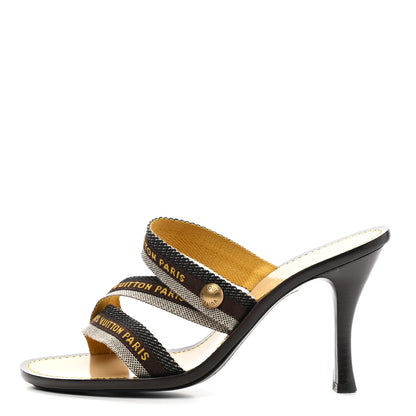 Louis Vuitton Canvas Bahia Mule Sandals 41 Brown 1 of 8