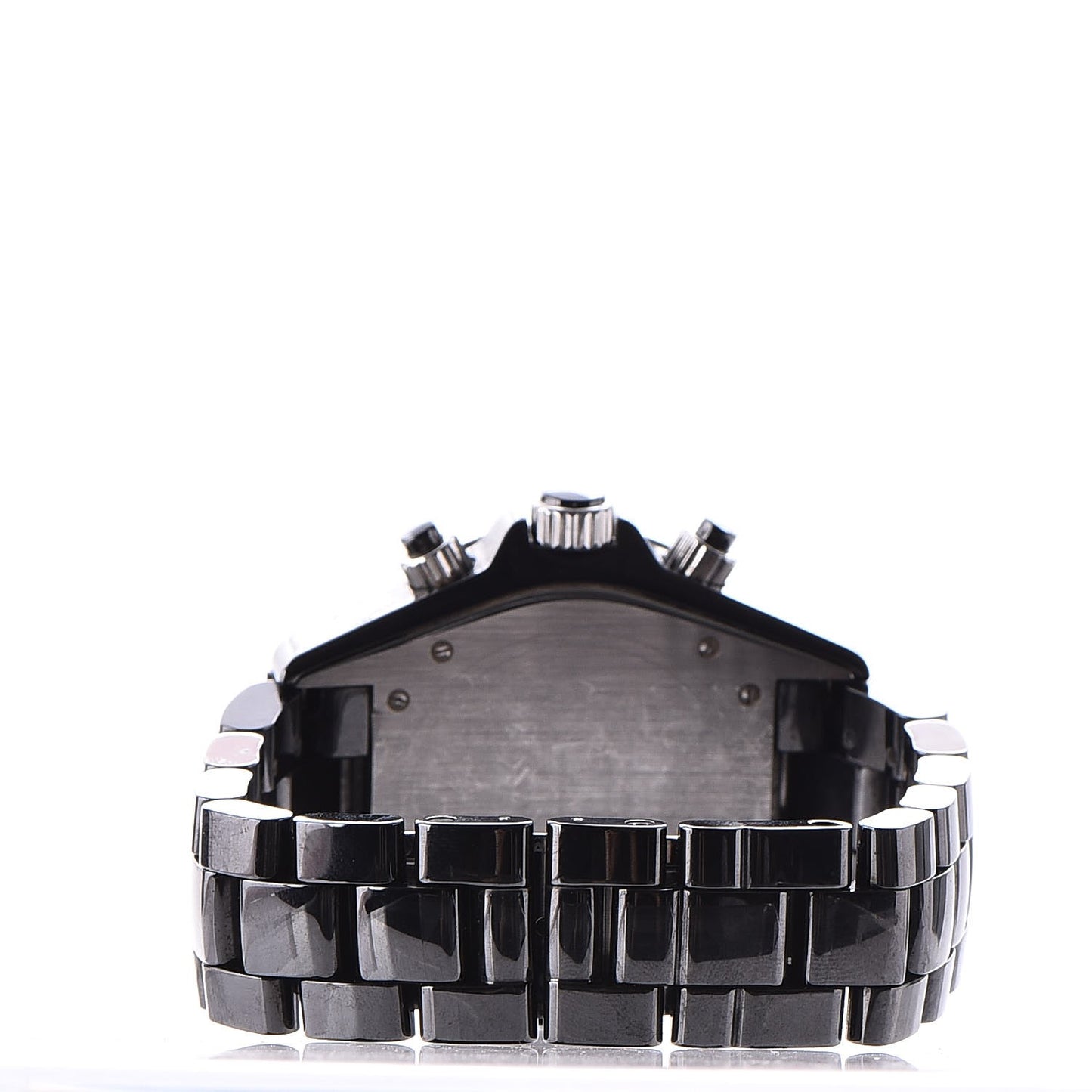 Stainless Steel Ceramic 41mm J12 Chronograph Automatic Watch Black