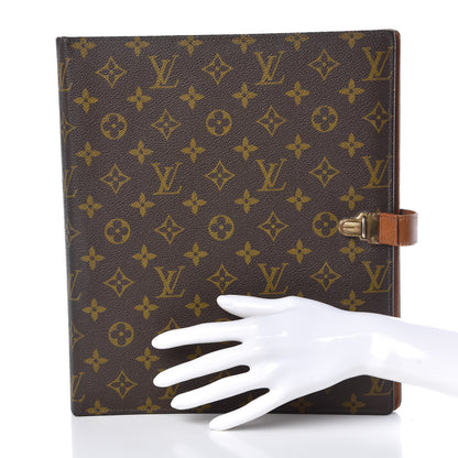 Louis Vuitton Monogram Saks Large Agenda Cover 2 of 19