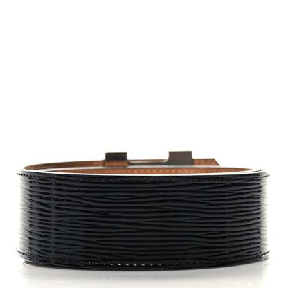 Louis Vuitton Epi Electric 40mm LV Initiales Belt 80 32 Black 2 of 8