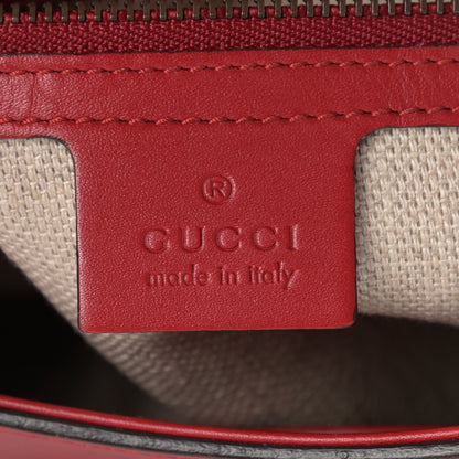 Gucci Ruinart Calfskin Medium Lady Web Shoulder Bag Hibiscus Red 5 of 10