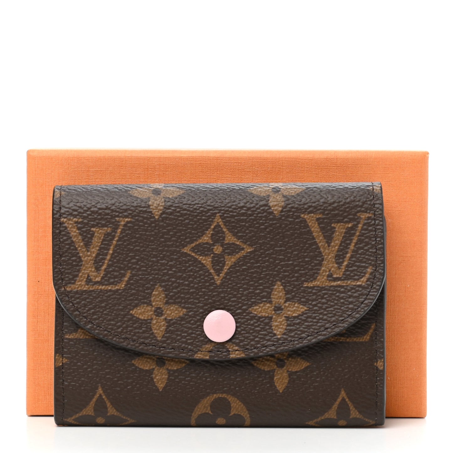 Monogram Rosalie Coin Purse Rose Ballerine