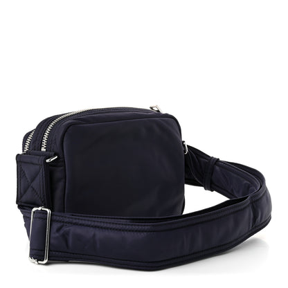 Burberry Nylon Warner Camera Crossbody Bag Navy 3 of 10