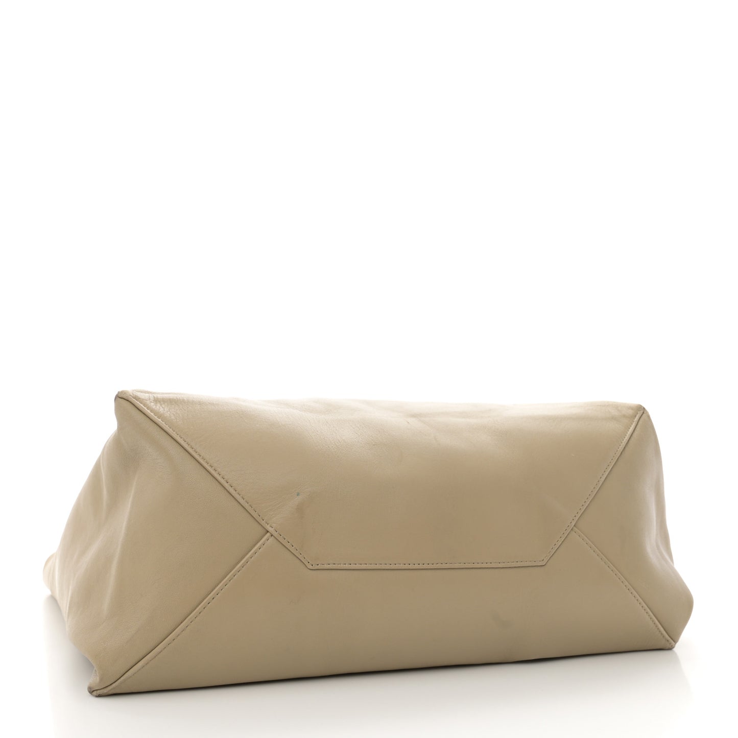 Lambskin Horizontal Cabas Beige