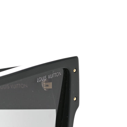 Louis Vuitton Acetate Swarovski Crystal Cyclone Sunglasses Z1547W Black 7 of 8