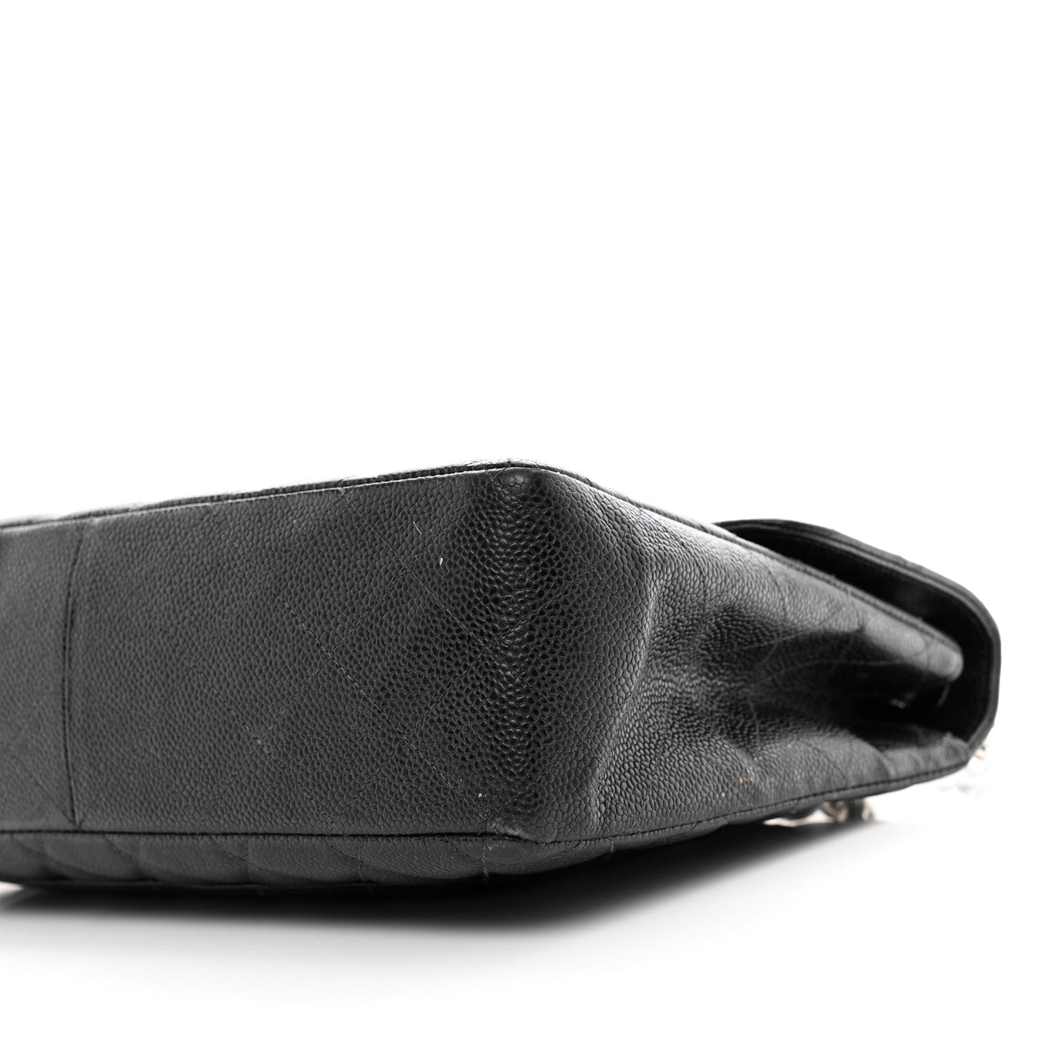 Chanel Caviar Jumbo Single Flap Black 10 of 15