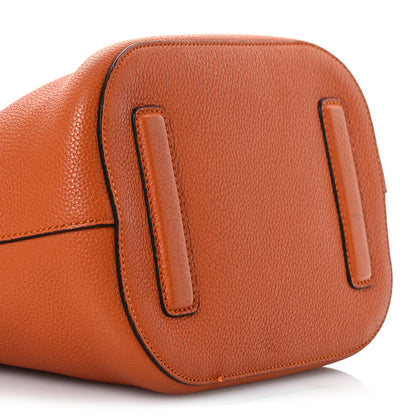 Gucci Soft Grained Calfskin Small Jackie Bucket Bag Orange 11 of 17
