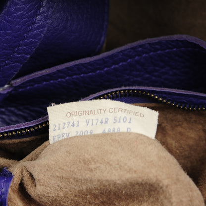 Bottega Veneta Cervo Deerskin Large Hobo Anemone Purple 6 of 7