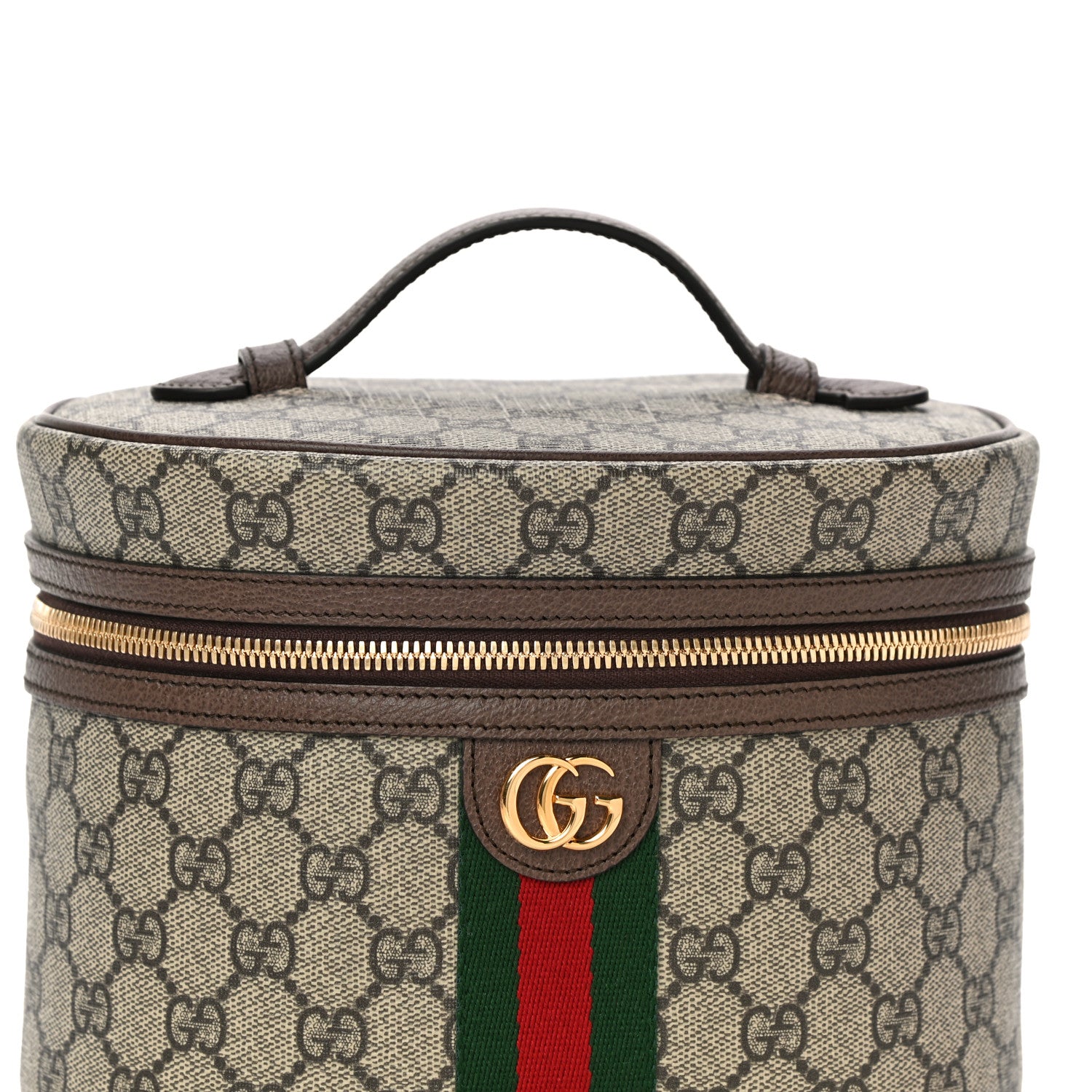 Gucci GG Supreme Monogram Ophidia Vanity Cosmetic Case 10 of 12