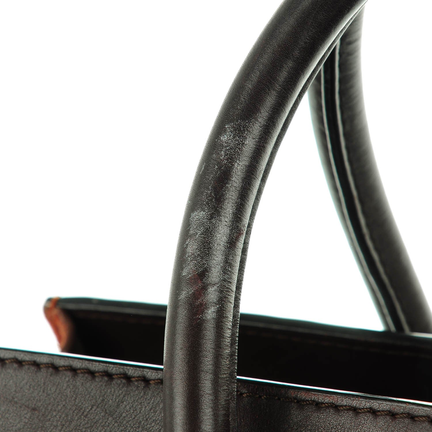Celine Smooth Calfskin Suede Mini Tri-Color Luggage Beige 11 of 13