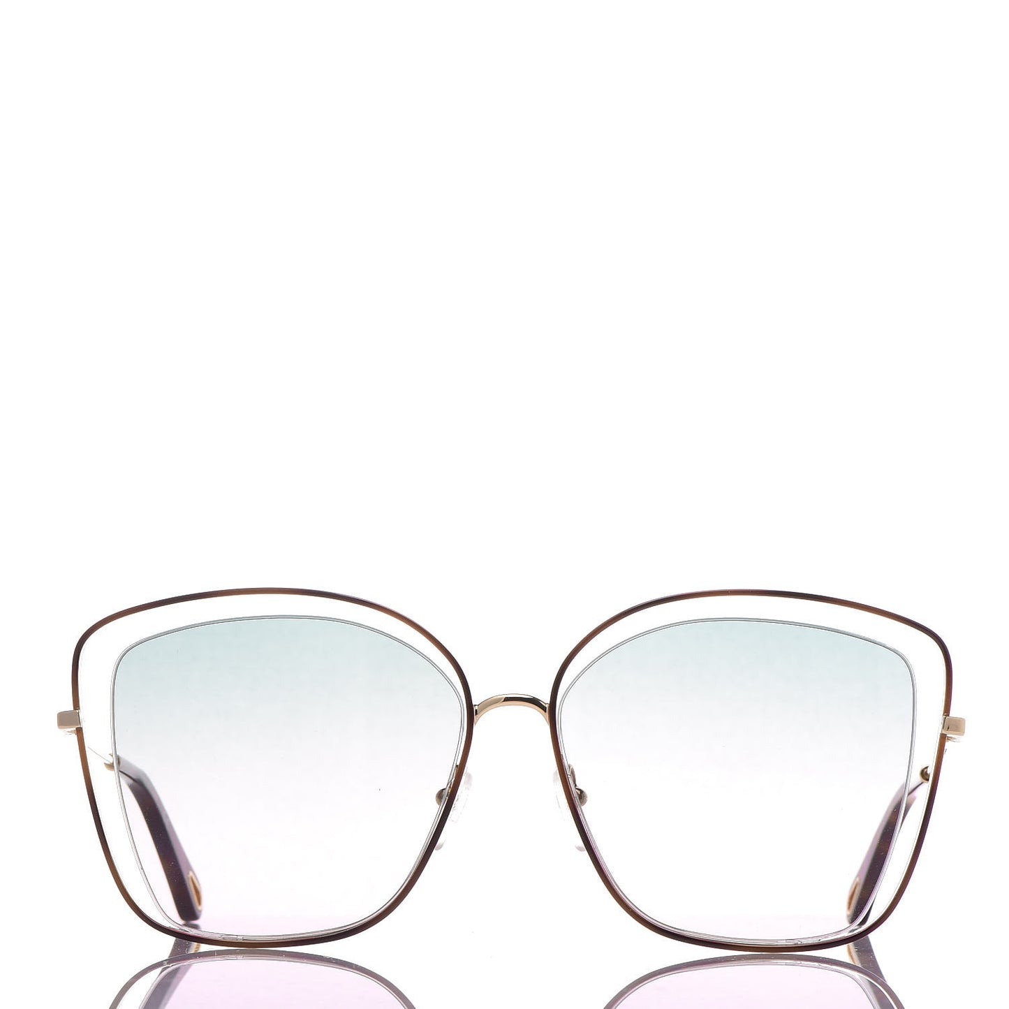 Poppy Aviator Sunglasses CE 130S Gold Havana