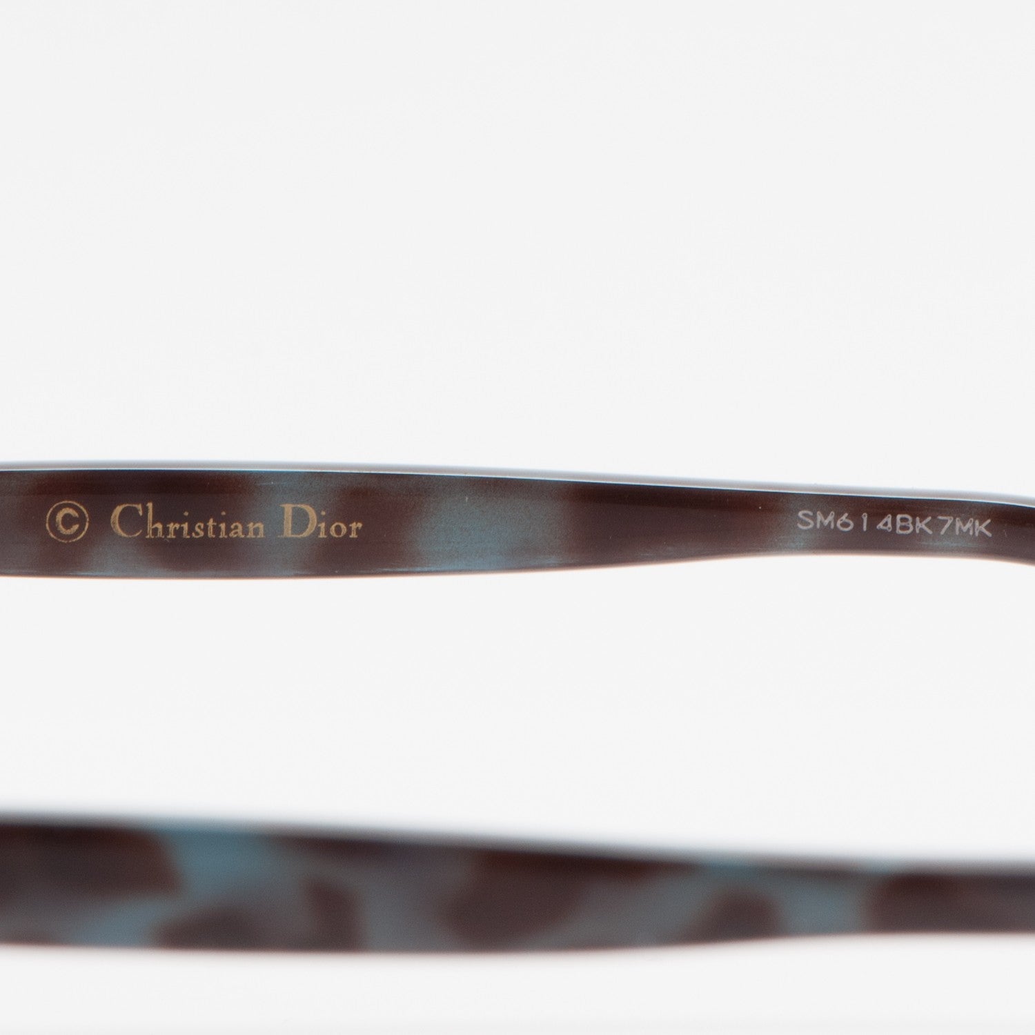 Christian Dior Technologic Sunglasses Gold Blue 5 of 8