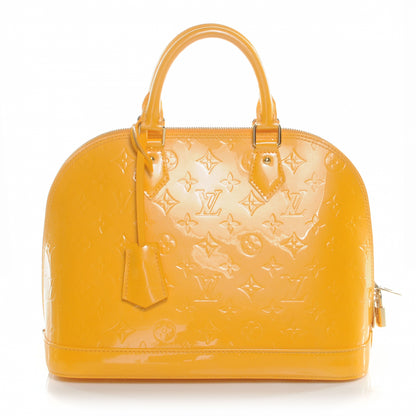 Louis Vuitton Vernis Alma PM Jaune Passion 1 of 8