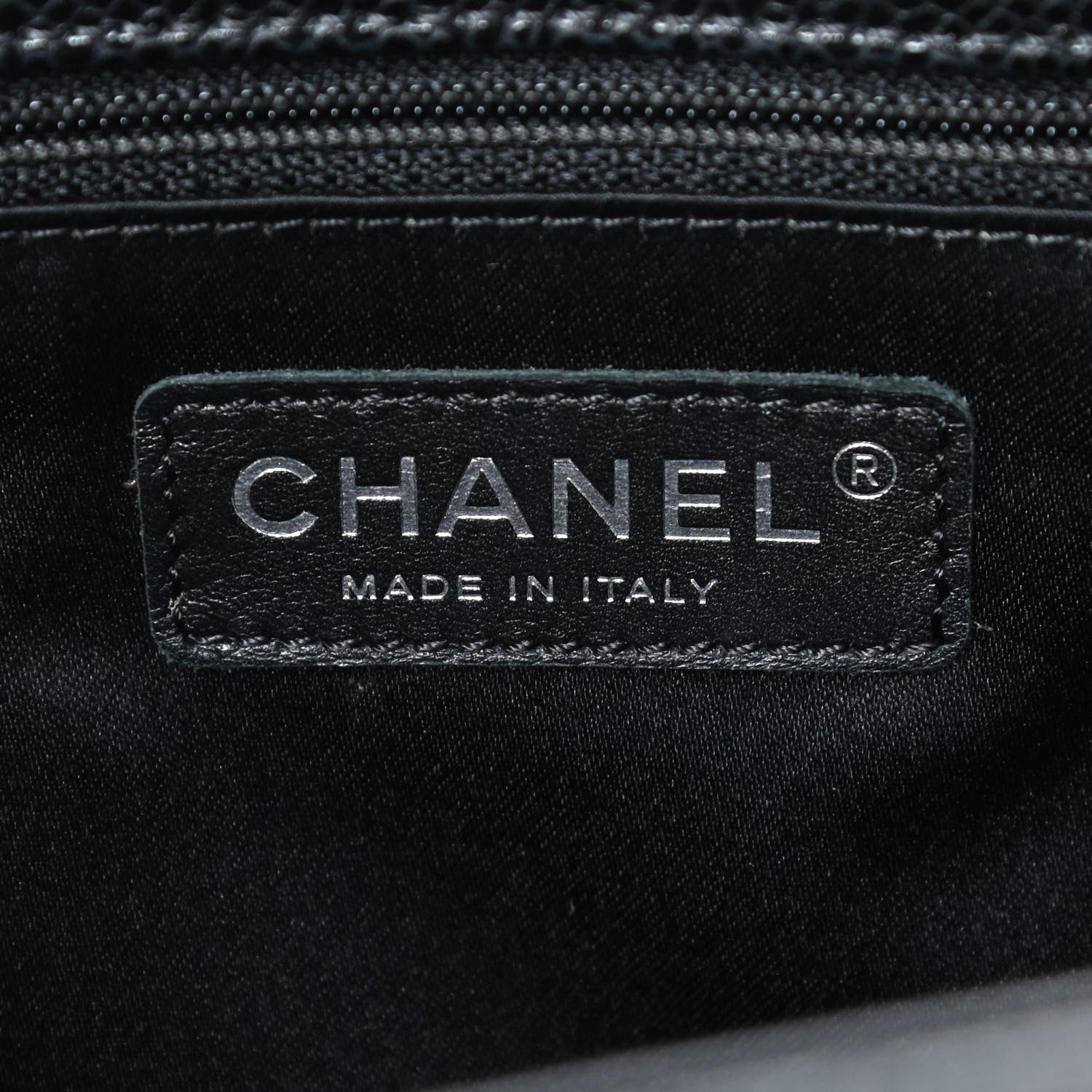 Chanel Caviar Quilted Grand Shopping Tote GST Black 7 of 8