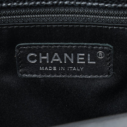 Chanel Caviar Quilted Grand Shopping Tote GST Black 7 of 8
