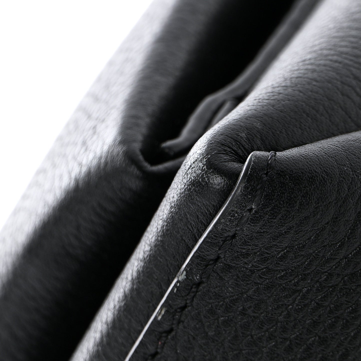 Soft Calfskin My Lockme Top Handle Black