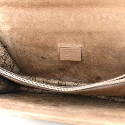 Gucci GG Supreme Monogram Small Dionysus Shoulder Bag Taupe 8 of 14