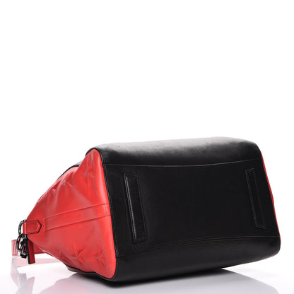 Givenchy Smooth Calfskin Star Embossed Medium Antigona Black Red 5 of 17