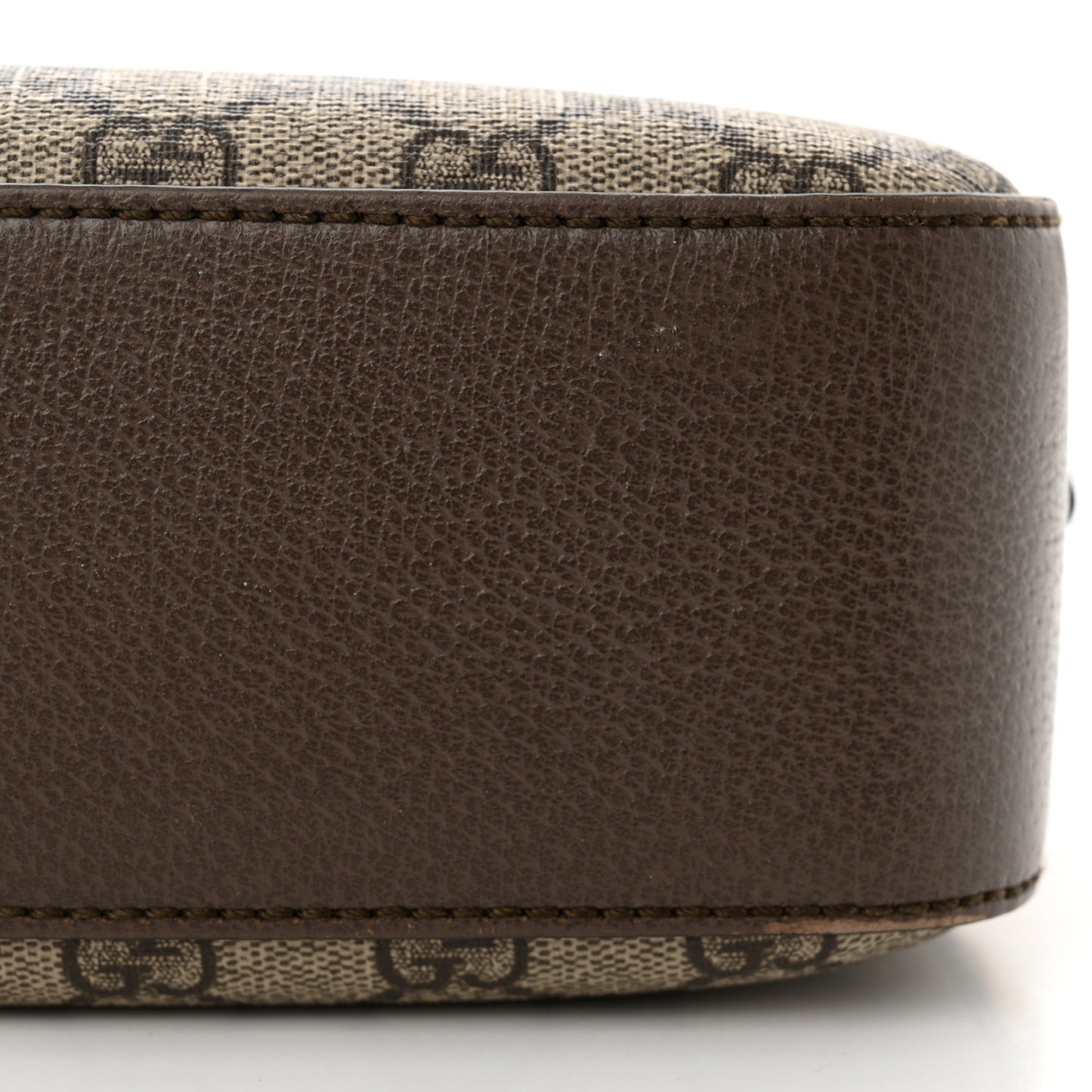 GG Supreme Monogram Web Neo Vintage Shoulder Bag Beige New Acero Crop